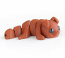 Wiglett kleine puppy, fidget 3D geprint.