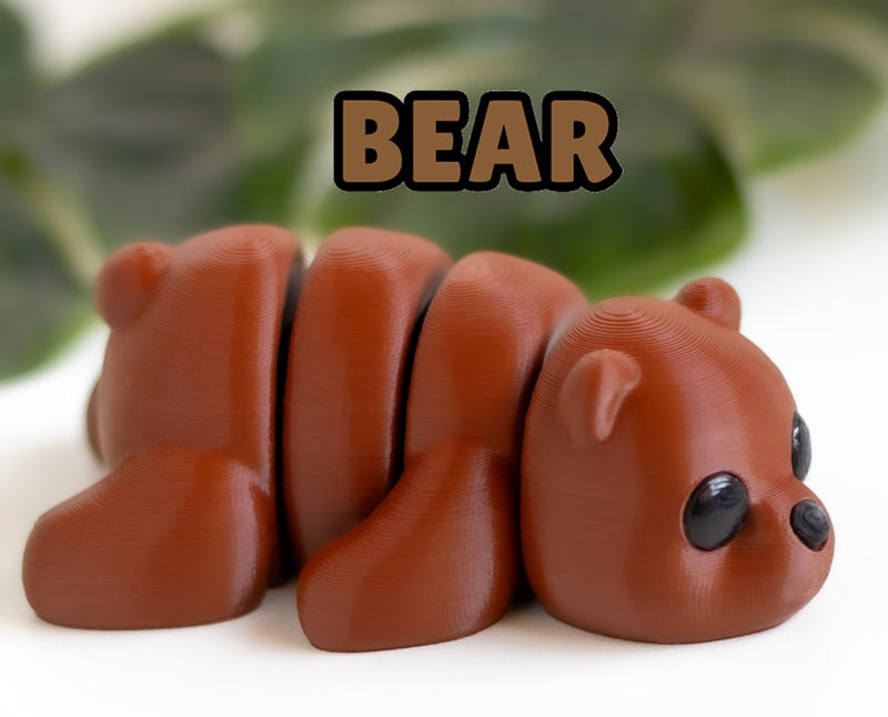 Beer Fidget speelgoed, 3D geprint