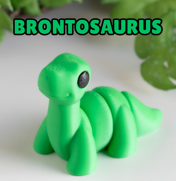 Fidget  speelgoed 3D Brontosaurus