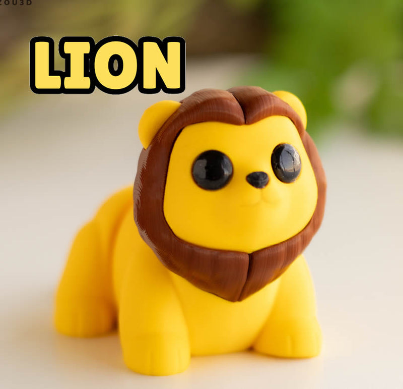 Fidget 3D Leeuw