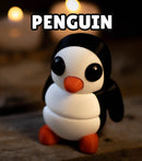 3D Fidget Pinguin Penguin