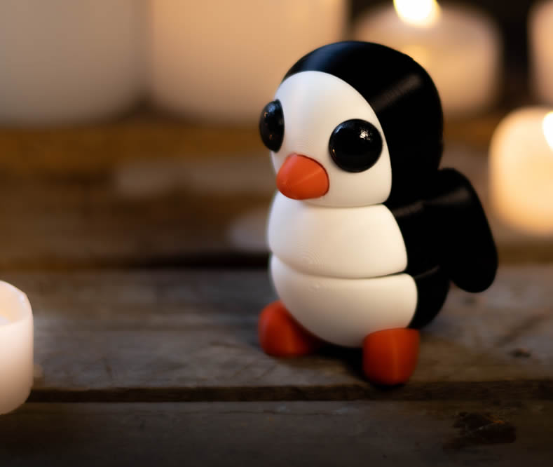 Fidget 3D Pinguin