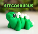 Fidget dinosaurus Stegosaurus articulated flexi