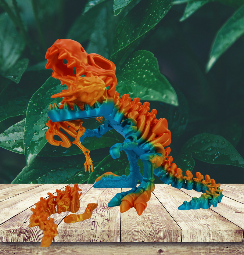 Fossiel skelet T-Rex